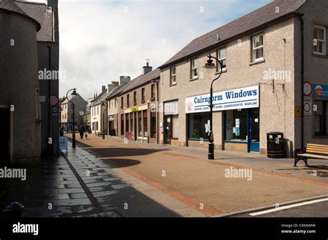 High Street, Thurso, Caithness, Scotland, UK Stock Photo - Alamy