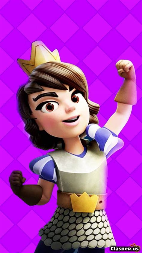 Princess art v11 - Clash Royale Wallpapers | Clasher.us