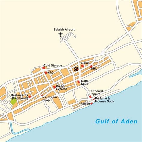 Downtown Map Of Salalah Oman Hebstreits Sketches Sala - vrogue.co