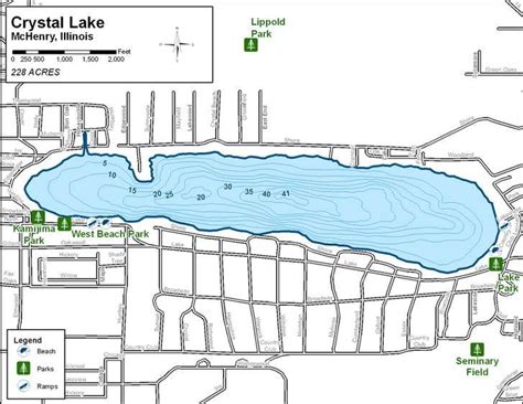 Crystal Lake Illinois Map - Dakota Map