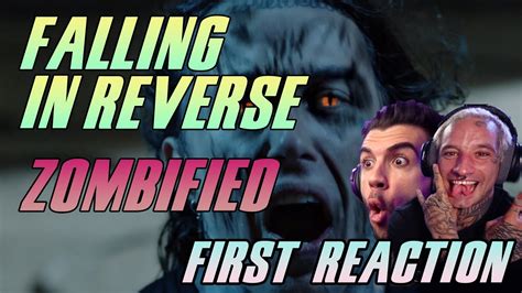 FALLING IN REVERSE - ZOMBIFIED REACTION - YouTube