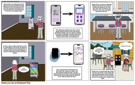 AI interior design Storyboard per 60f06545