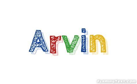 Arvin Logo | Free Name Design Tool from Flaming Text