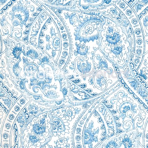 Blue Paisley Wallpaper - WallpaperSafari