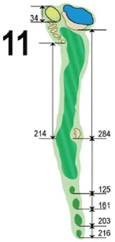 Hole 11 - Sandy Pines Golf Club