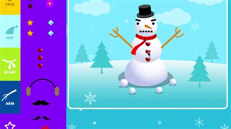 Make A Snowman | ABCYA | Christmas Game - YouTube