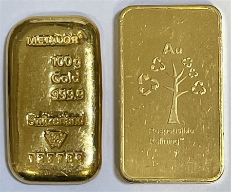 BULLION GOLD BARS — Philatelic Heritage