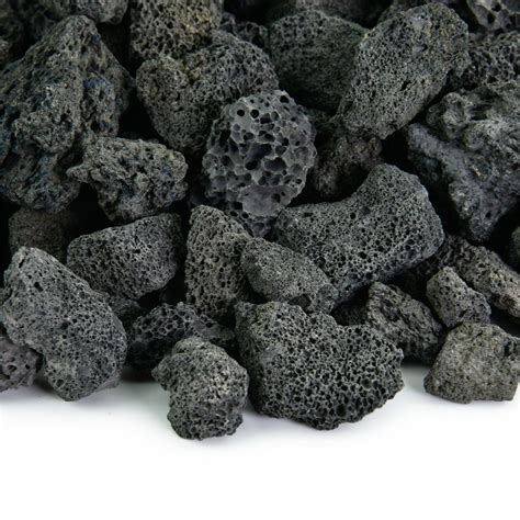 Black Lava Rock | 3/4" Volcanic Lava Rock for Fire Pits & Fireplaces | 10 Pounds - Walmart.com ...