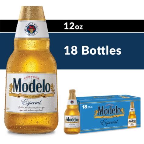 Modelo Especial Mexican Lager Import Beer, 18 bottles / 12 fl oz - Kroger