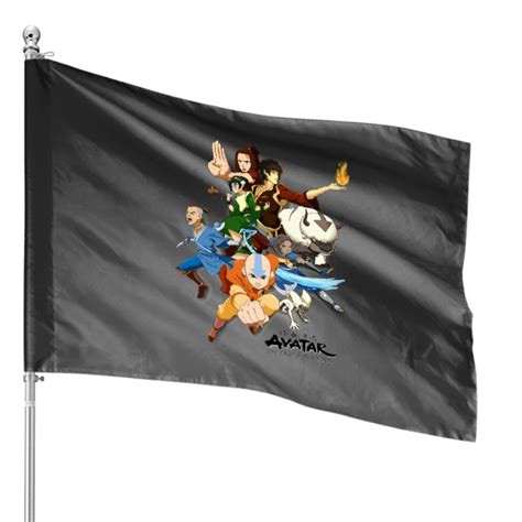 Avatar The Last Airbender The Gaang House Flags sold by KyraDAdkins | SKU 113784286 | Printerval