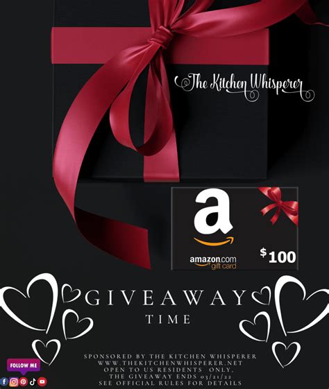 $100 Amazon Gift Card Giveaway