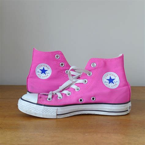 Vintage Hot Pink Women Converse All Star Chuck Taylor High Top