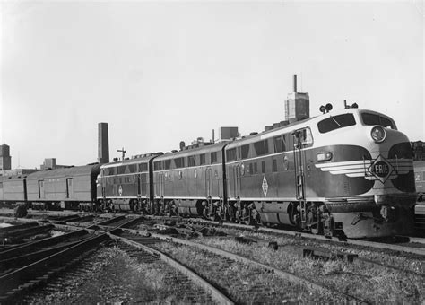 Erie Railroad | Chicago, Illinois | Class EMD F3 ABA diesel-electric ...