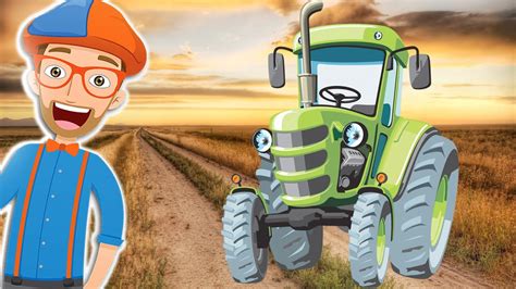 Blippi Tractor Español - YouTube