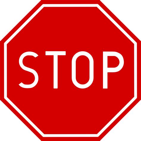 Znak Stop - ClipArt Best