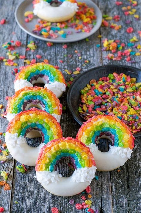 Rainbow Donuts