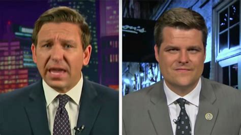 ‘Helluva race’ if Matt Gaetz runs against Ron DeSantis in 2024: Florida ...