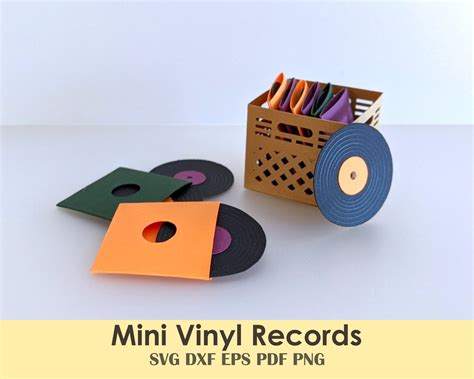 Vinyl Record Sleeve Template - Etsy