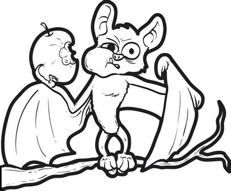 Realistic Bat Coloring Pages at GetColorings.com | Free printable ...