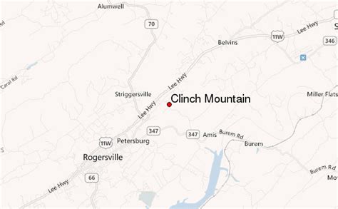 Clinch Mountain Mountain Information