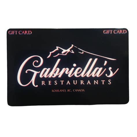 AUCTION ITEM: Gabriella's Restaurant Gift Certificate - Redstone Resort