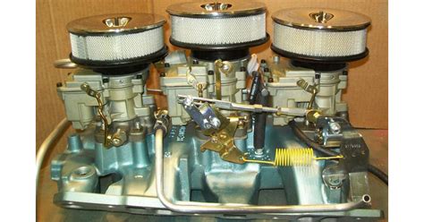 1965 Gto Tri Power Center Carb - pic-focus