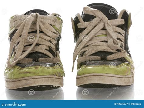 Worn out shoes stock image. Image of athlete, health - 12276377