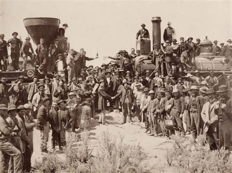 OT: Photos taken during the construction of the transcontinental railroad.