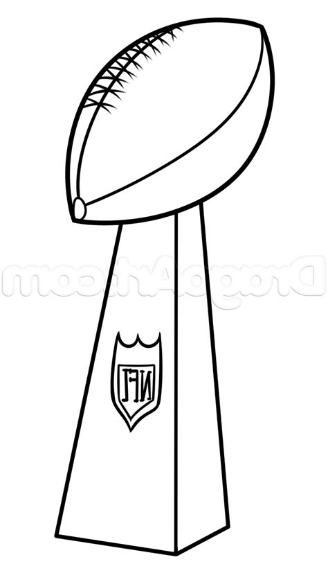 Super Bowl Trophy Vector at Vectorified.com | Collection of Super Bowl ...