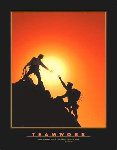 Motivational Teamwork Poster Unframed | Motivational Posters | Art Posters Printing