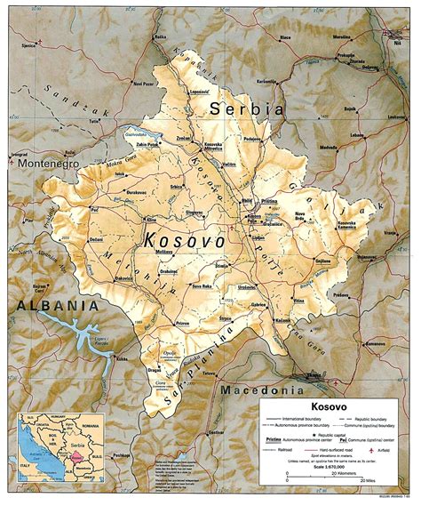 Kosovo - Maps