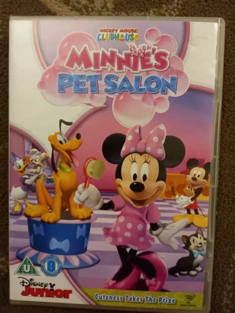 DISNEYS MICKEY MOUSE Clubhouse Minnie's Pet Salon Dvd 5 Episodes $12.09 ...