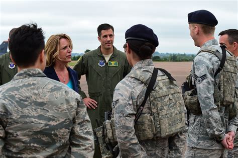 Secretary of the Air Force visits RAF Fairford > U.S. Air Forces in Europe & Air Forces Africa ...