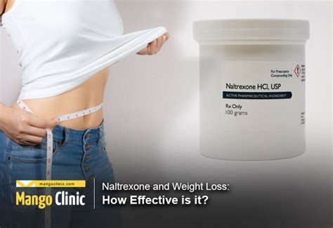 Naltrexone and Weight Loss: How Effective Is It? · Mango Clinic