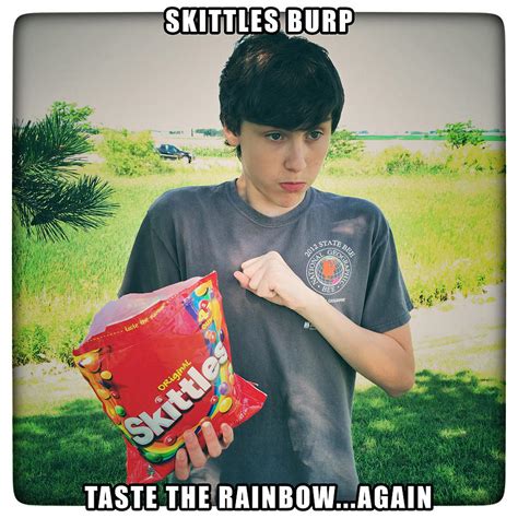 Skittles Burp Meme Photograph by Cory Shubert | Fine Art America