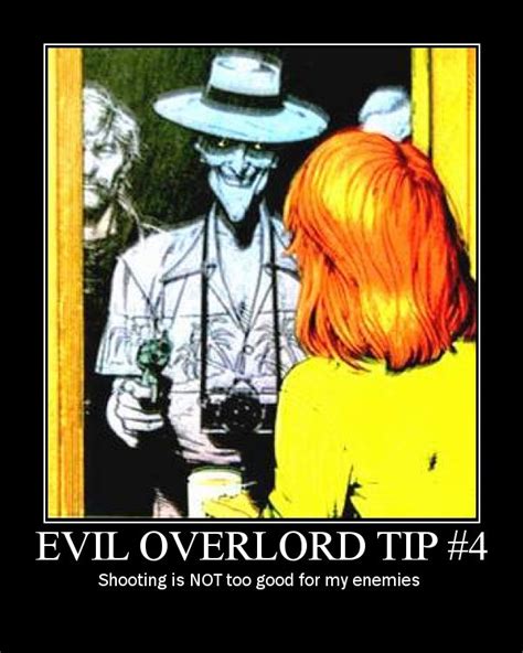 Flaming Zombie Monkeys: Evil Overlord Tips