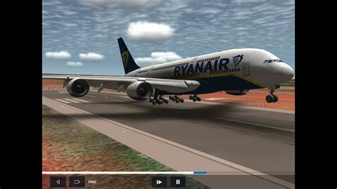 #swiss001landing 132Fpm) RYANAIR A380 butter landing - YouTube