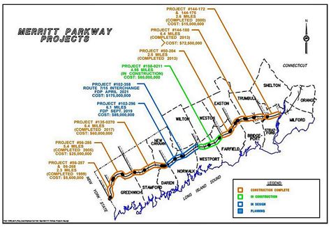 Night road work returns to Merritt Parkway