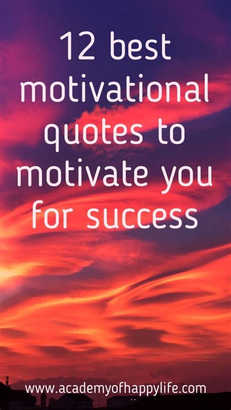 12 Best Motivational Quotes for Success