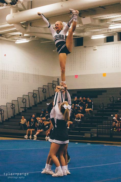 Varsity cheer state competition – Etched in Stone