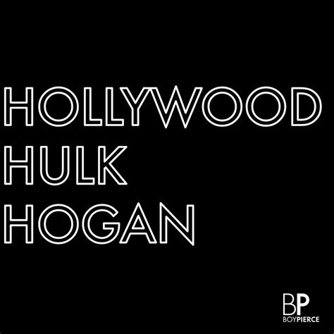 ‎Hollywood Hulk Hogan - Single - Album by Boy Pierce - Apple Music