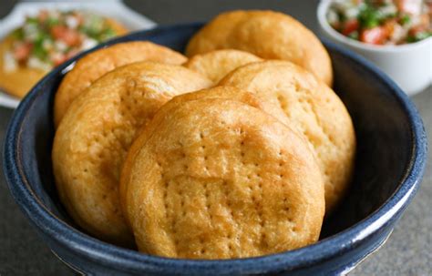 Chilean Sopaipillas with Pebre • Curious Cuisiniere