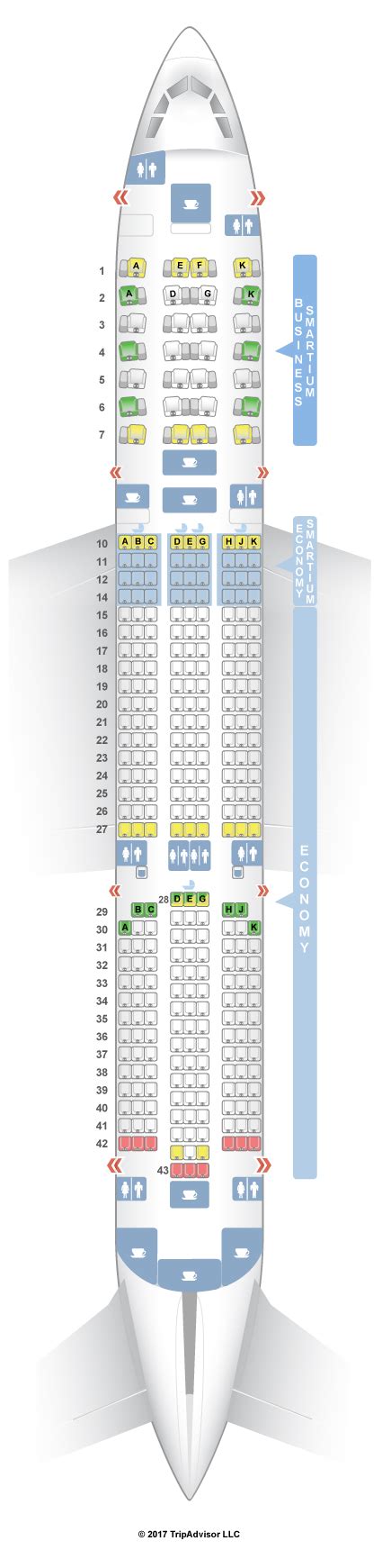 SeatGuru Seat Map Asiana