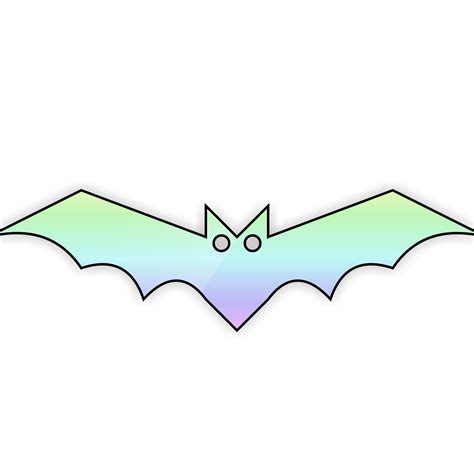 Bat With Rainbow Body Free Stock Photo - Public Domain Pictures