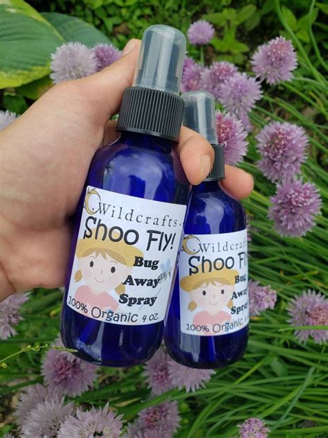 Shoo Fly Organic Bug Away Spray Essential Oil Insect | Etsy