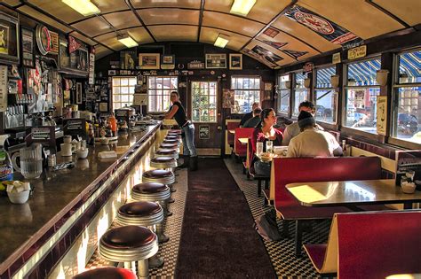 Miss Woo Diner inside | This clearly shows the curved ceilin… | Flickr