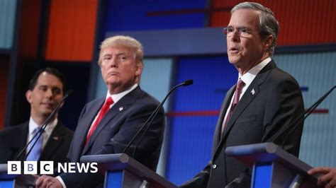 Highlights from the Republican debate - BBC News