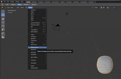 modeling - Smooth shading option missing in edit mode - Blender Stack ...