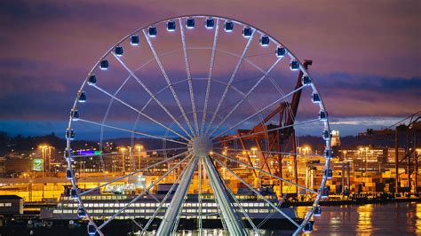 Seattle Great Wheel – Bing Wallpaper Download