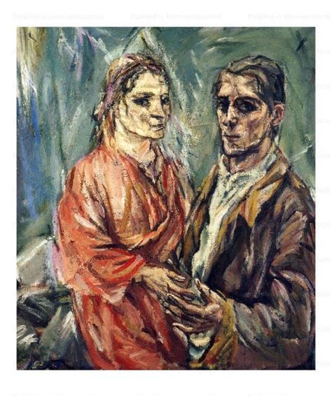 Double Portrait, Oskar Kokoschka in 2021 | Expressionist, Painting ...